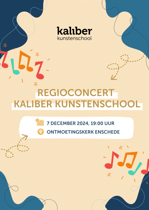 Kaliber Kunstenschool organiseert gratis Winter Regioconcert